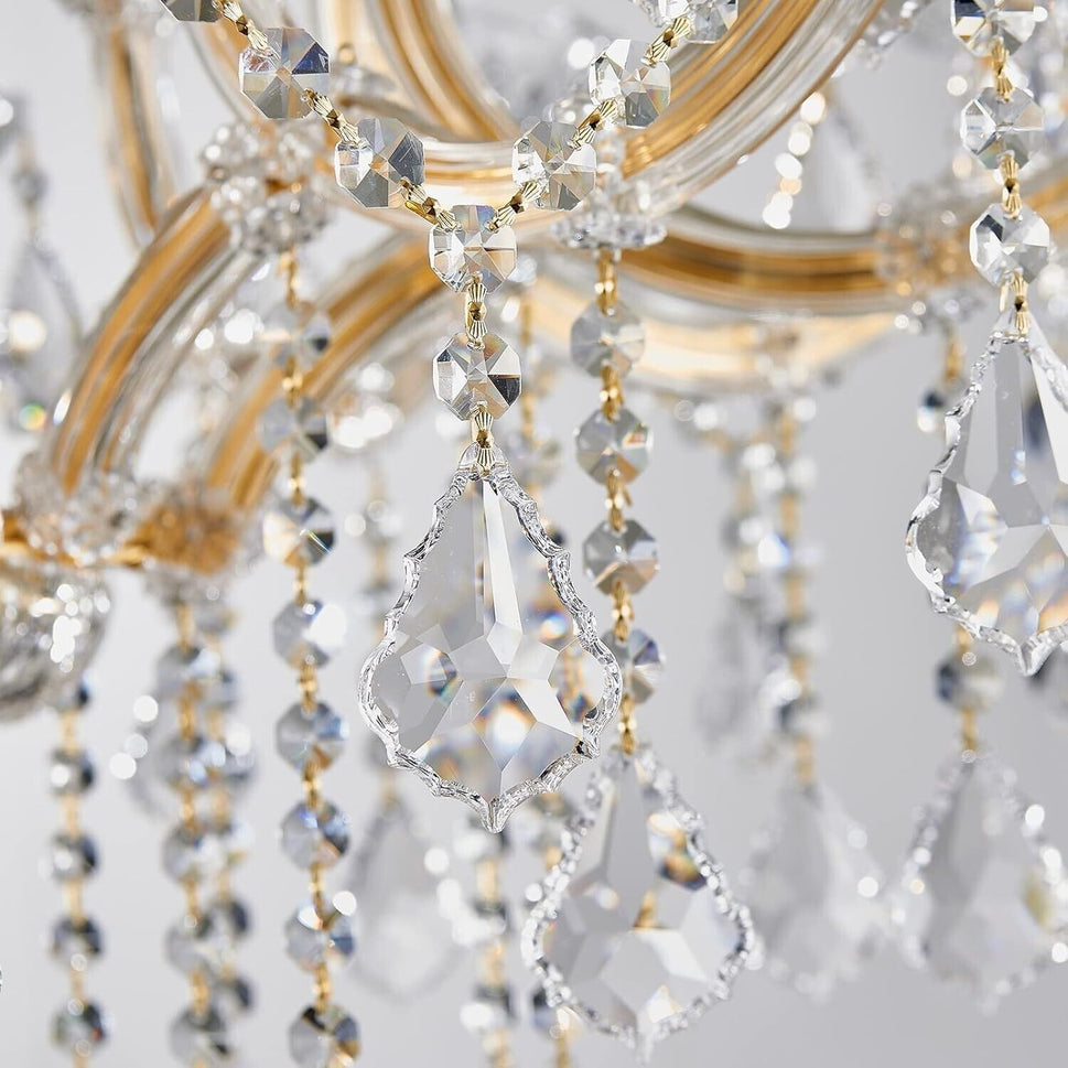 Jaleena 15 - Light Crystal Dimmable Tiered Chandelier