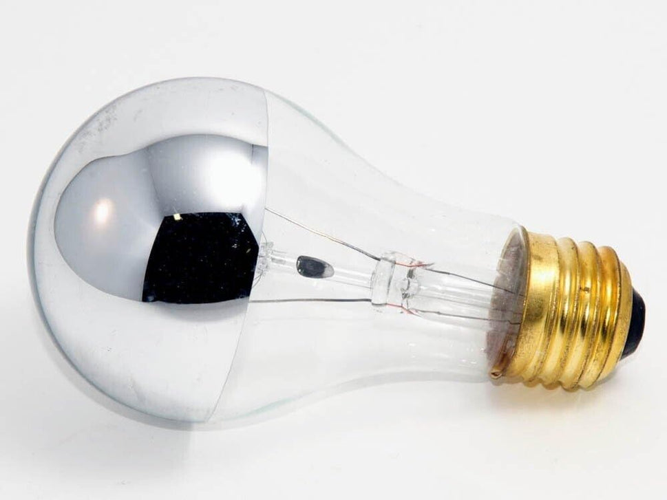 Bulbrite 712160 - 60A19HM - 60 Watt 120 Volt 580 Lumens A19 Half Mirror