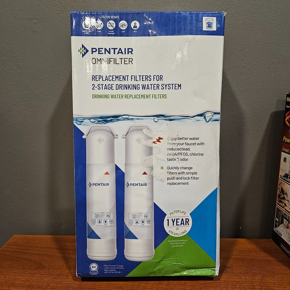Omni Filter Under Sink Water Filter Replacements 14.1"x 11.6" Cartridge