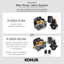 Switch Kohler TS12014-4-2BZ Fairfax Rite-Temp Shower Valve Trim with Lever Handle 2 image
