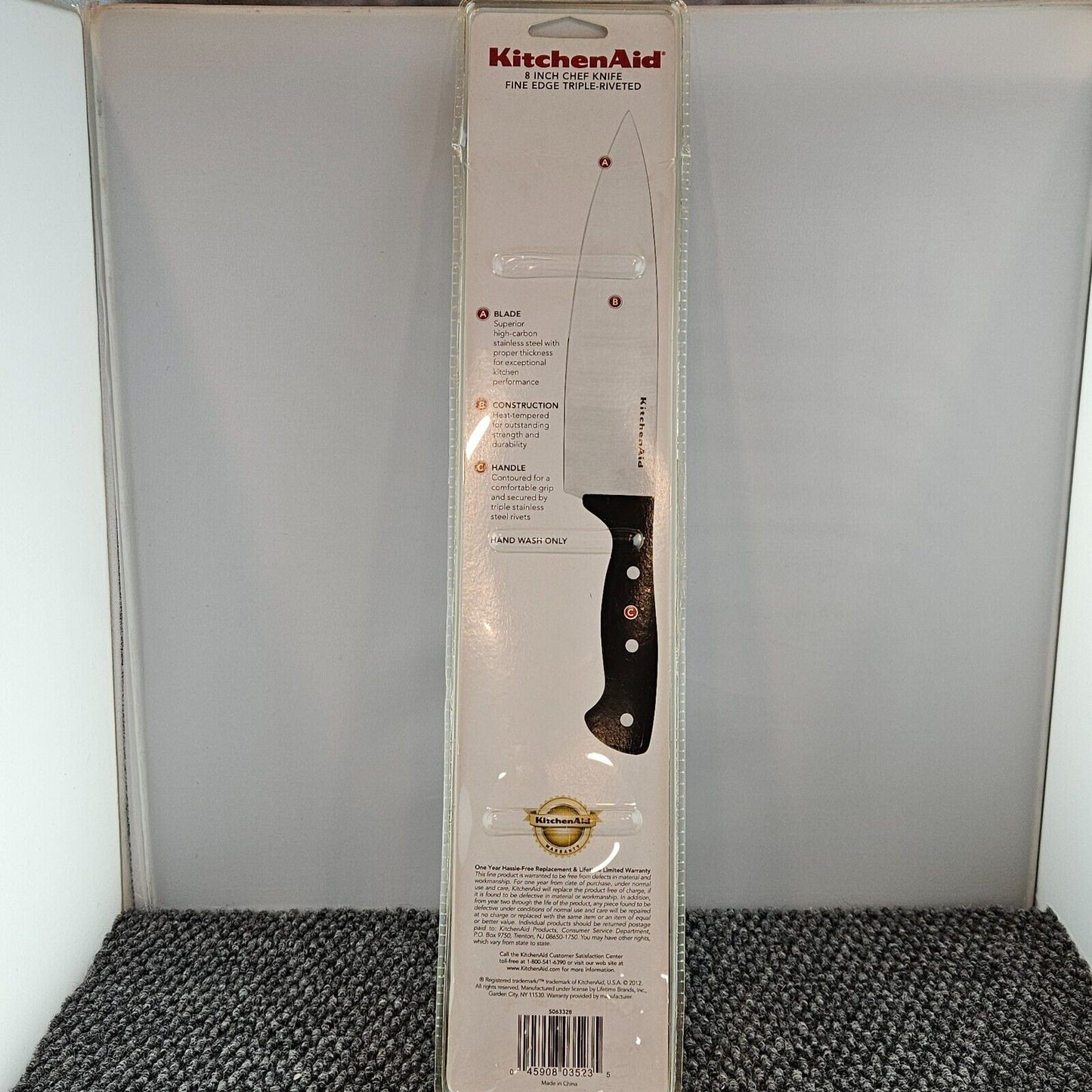 Schmidt Bros. Steel Cut 8 inch Chef Knife No. 9
