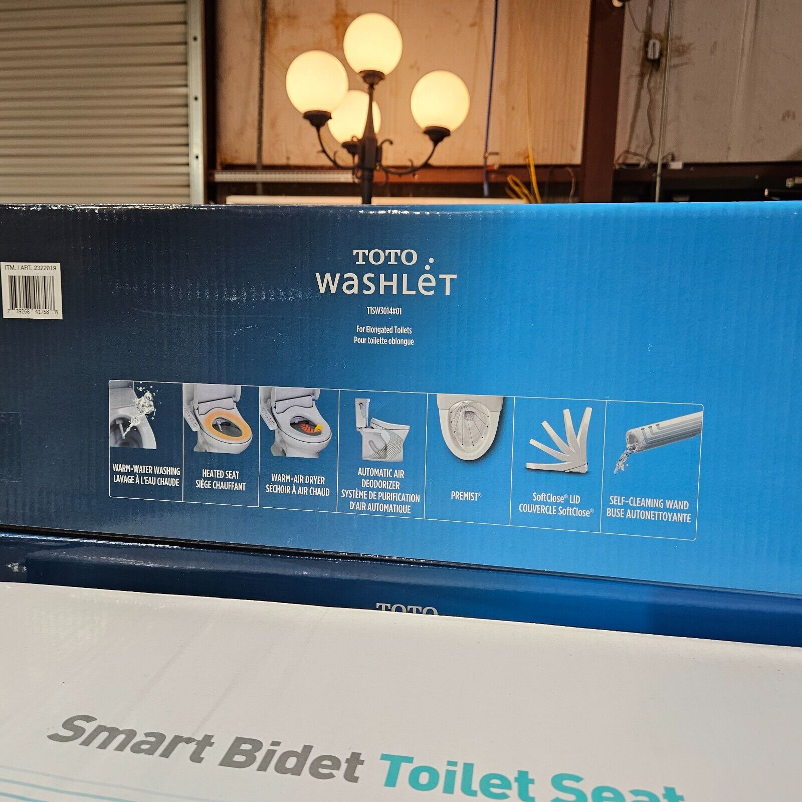 Toto T1SW3014#01 Washlet Bidet Seat for Elongated Toilets **NEW IN Box**