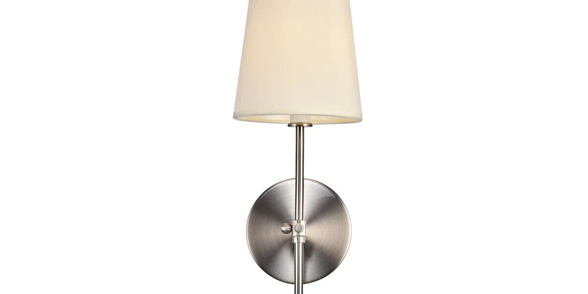 Mel Hang Burnished Nickel LD6004W6BN Sconce