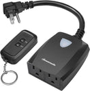 Switch Lewenwils Outdoor Remote Control Outlet 3-pk 2 image