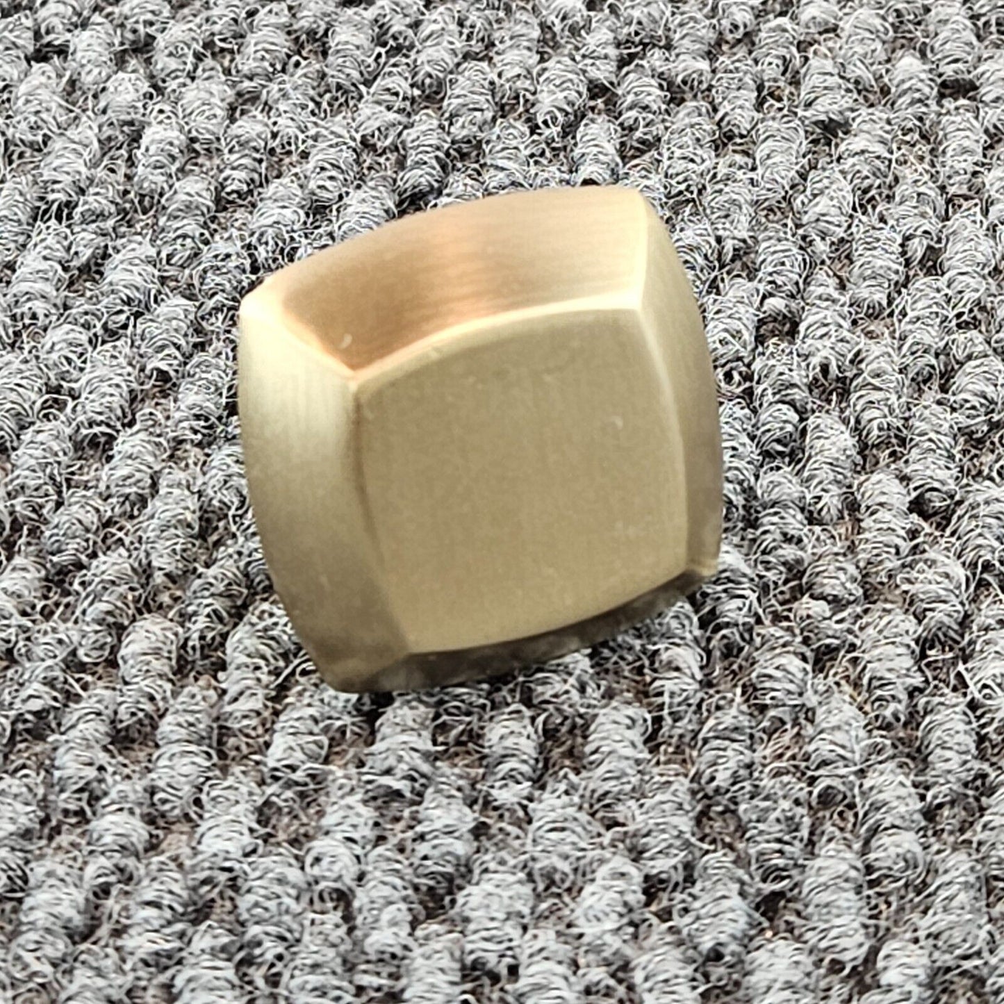 Liberty  Mandara 1-1/4 in. (32 mm) Champagne Bronze Square Cabinet Knob