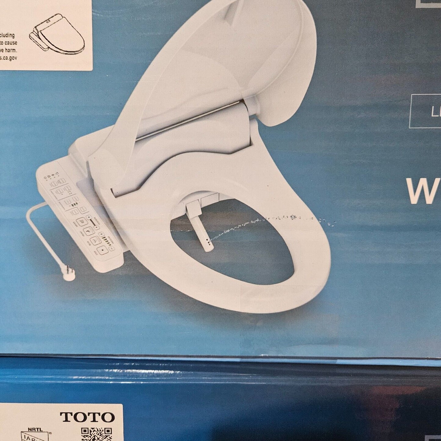 Toto T1SW3014#01 Washlet Bidet Seat for Elongated Toilets **NEW IN Box**