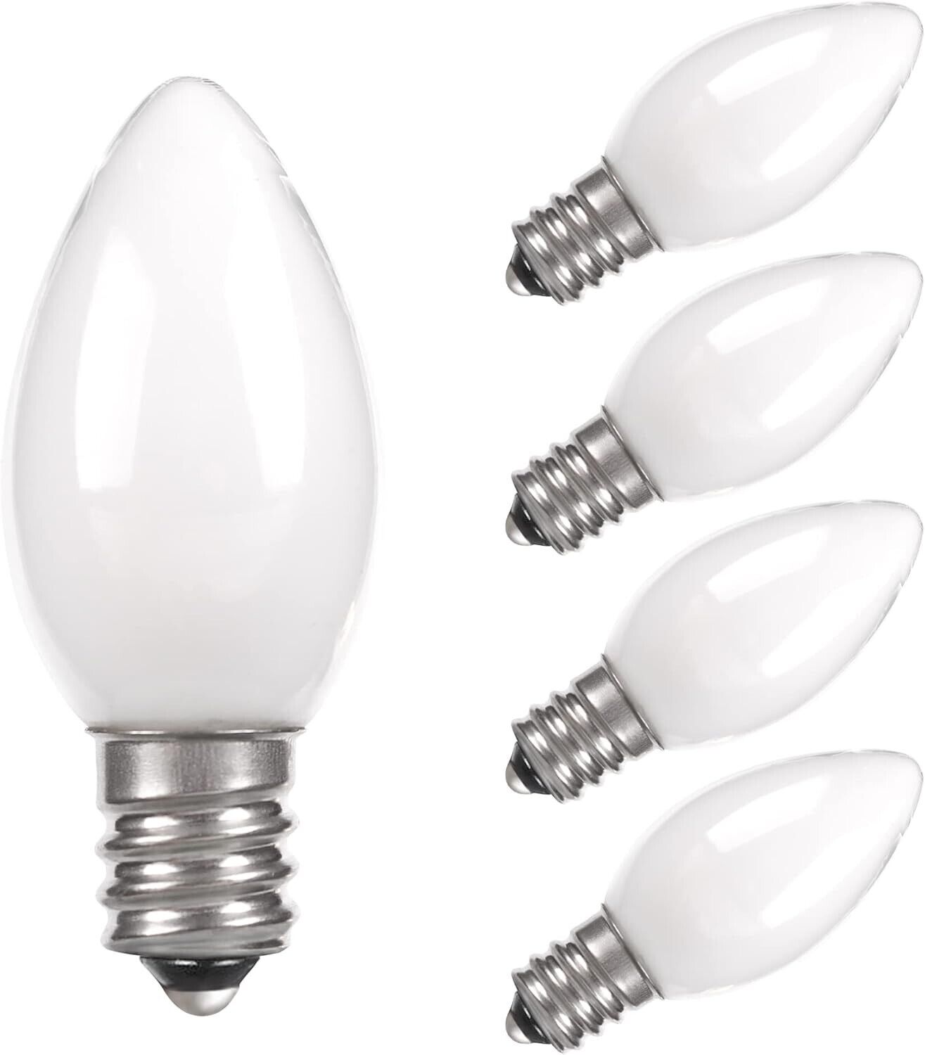 NEW Feit Electric 7Watt WHITE Night Light Bulbs 2-pack