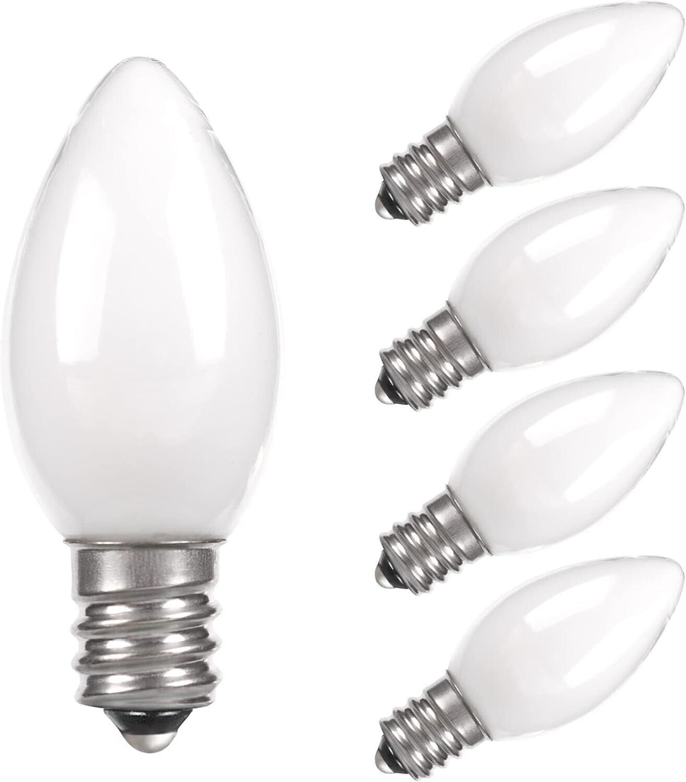 NEW Feit Electric 7Watt WHITE Night Light Bulbs 2-pack